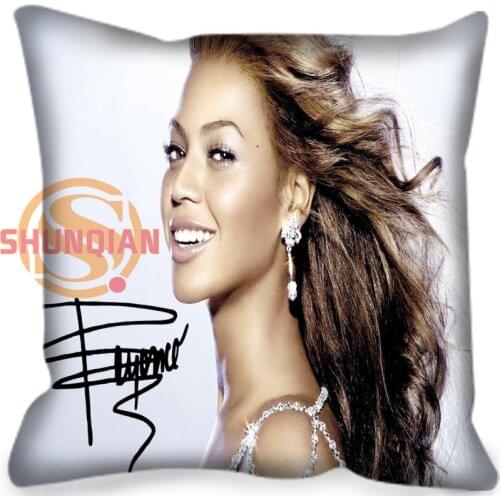 Custom Beyonce Square Pillowcase Custom Zippered Bedroom Home Pillow Cover Case 1pcs custom 40x40cm
