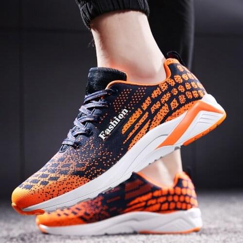 Men Tennis Shoes Breathable Lightweight Casual Sneakers Male Gym Sport Shoes Stable Non-slip Fitness Trainers Tenis Masculino