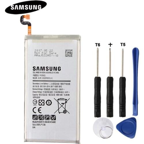 Genuine Phone Battery EB-BC915ABE For Samsung Galaxy C10 C9150 4000mAh Authentic Replacement Battery