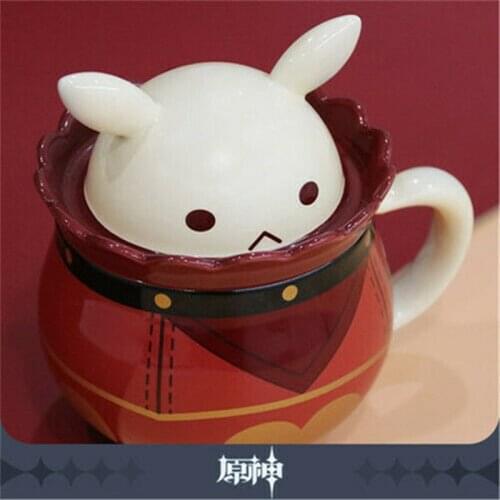 In Stock Genshin Impact Original Klee Cosplay Talent Mug Ceramic Cup Water Coffce Tea Cup Cosplay Fashion Gift YS