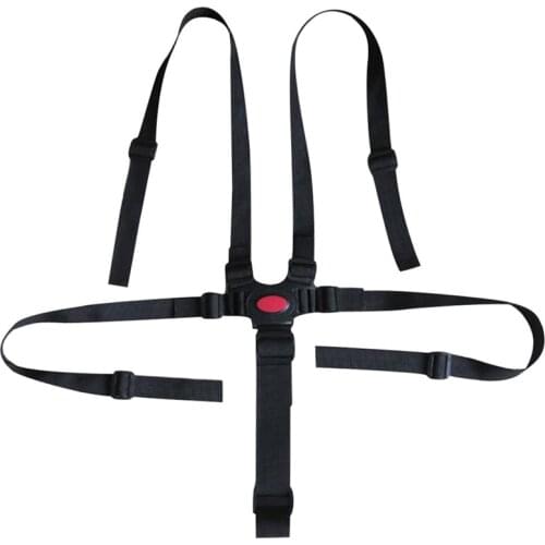 Baby Safety Belt 5 Point Harness Safe Belt Stroller High Chair Pram Pushchair Protection Belt Bebe Stroller Buggy Accessories