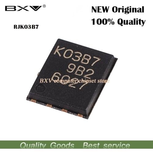 5pcs RJK03B7DPA RJK03B7 K03B7 MOSFET QFN-8 new original free shipping