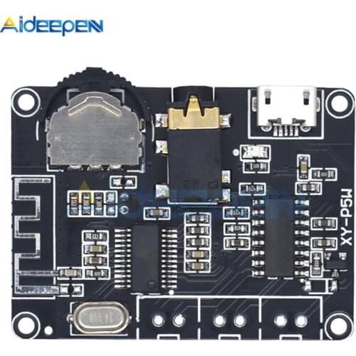 5W+5W PAM8406 Bluetooth 5.0 DC 3.7-5V Stereo Audio Power Amplifier Module XY-P5W for Arduino DIY Kit