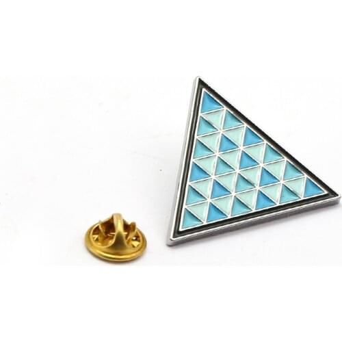 HSIC Game Jewelry Detroit Human Being Brooches Metal Alloy Enamel Pin Badges Jackets Brooch Pins Button Wedding Cosplay HC13131