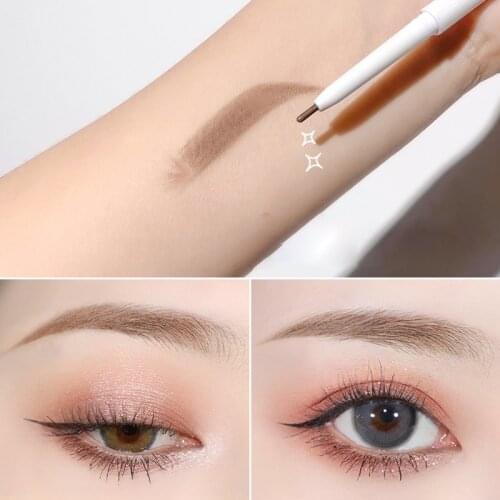 Eyebrow Pencil Waterproof For Eyebrows Cosmetics Eyebrow Marker Enhancer Brown Tattoo Pen Eyebrow Pencil With Brush