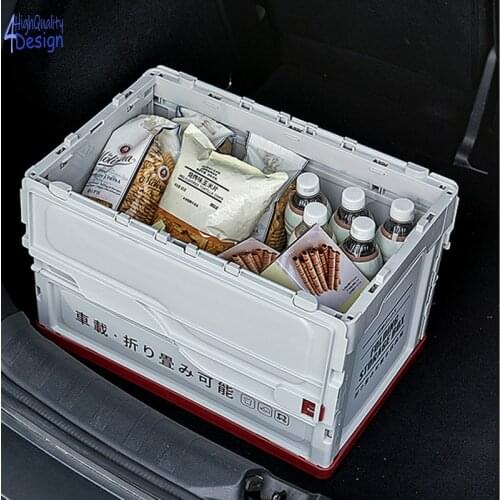 Japanese Industrial Style Storage Box Car Trunk Camping Outdoor Picnic Store Large Capacity