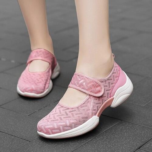 2020 Summer Fashion Women Flat Platform Shoes Woman Breathable Mesh Casual Sneakers Women Zapatos Mujer Ladies Boat Shoes