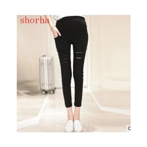 Summer thin pregnant women pants Maternity Clothes New Style Pregnant Women Casual Pants Maternity Pants Clothes For Pregnant