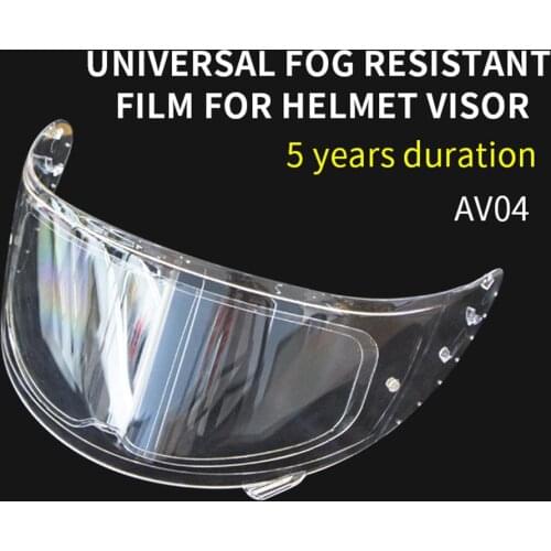 Motorcycle Helmet Anti Fog Film Full Helmet Lens Anti Fog Sticker Helmet General Moto Helmet Visor Clear Shield Resistant Films