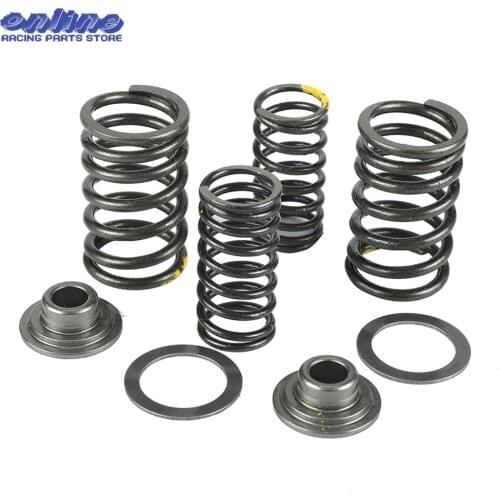 Motorcycle Valve comp Springs Retainer seat Assy For LF 125 140 150 cc Lifan Horizontal Engines Dirt Pit Bike Atv Quad