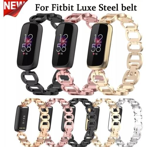 Luxury Metal Bracelet For Fitbit Luxe Strap Replacement Watch Band for Fitbit luxe Special Edition Stainless Steel Correa Belt
