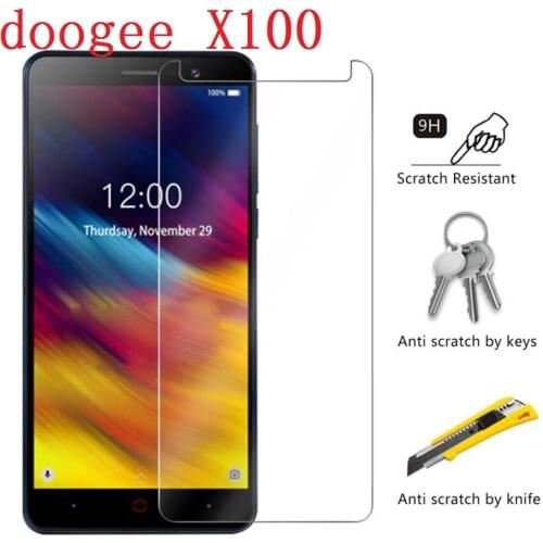 2.5D 9H Tempered Glass For DOOGEE X100 Screen ProtectorPremium For DOOGEE X100 Protective Film