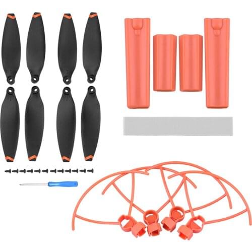 Blade Protection Cover Anti-Collision Propeller Protector Guard and Increased Landing Gear for FIMI X8 MINI Drone
