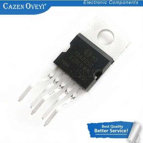 10pcs/lot TDA2050 TO220-5 TDA2050A TO-220 TDA2050V AUDIO POWER AMPLIFIER In Stock