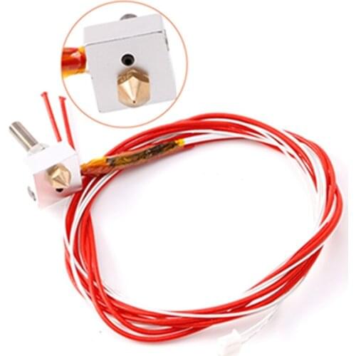 12V 1.75mm 0.4mm MK8 Nozzle Extruder Filament HotEnd for Prusa i3 3D Printer