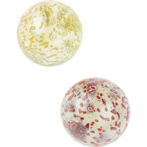 2 Pieces 35mm Glass Marble Beads for Kids Marble Game Toy, Vase, Fish Tank, Aquarium Decoration