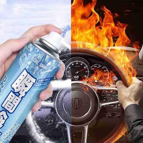 260ml Car Universal Summer Air Fast Cooling Spray Heatstroke Prevention Refrigeration Artifact Auto Truck Coolant Accessories