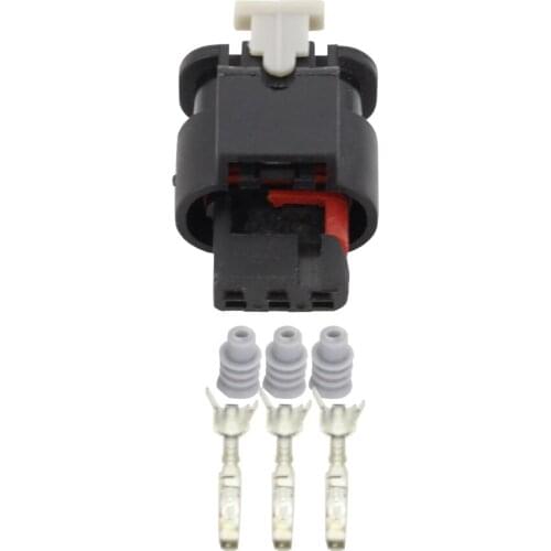3 Pin 1.2mm Series Connector Automotive Harness Plug with Terminal DJ7033B-1.2-21