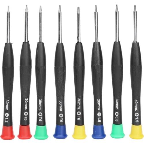 8Pcs/Set Precision Screw Driver For Clock Watch Repair Magnetic Screwdriver Set Maintenance Tools Phone Repair Tool