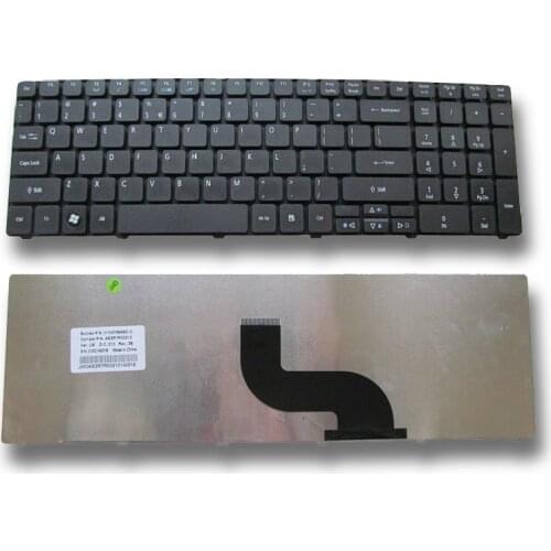 English Laptop Keyboard for ACER Aspire 5253 5333 5340 5349 5360 5733 5733Z 5750Z 5750ZG US Replace Keyboard black