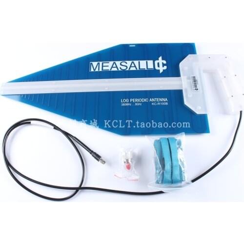 Log Periodic Antenna KC-R100B Directional-oriented Handheld Portable Field Strength Measurement of UWB Standard Gain 8G