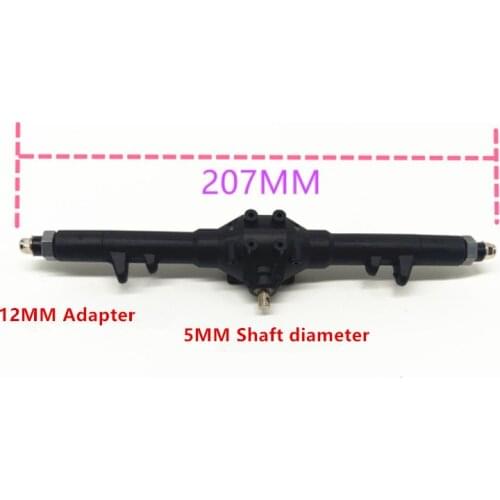 DIY remote control car, rear axle differential, remote control axle, rear straight bridge, back wave box, RC model, toy car