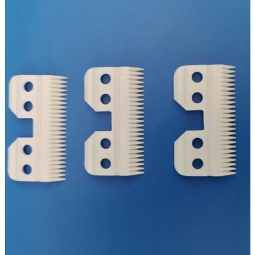 Free shipping 10pcs 18 teeth zirconia ceramic clipper blade fit ster A5 Series