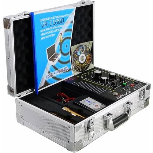 Long Range VR11000 Metal Detector Detecting Range: 100-2500m Add Function of Indicator Light
