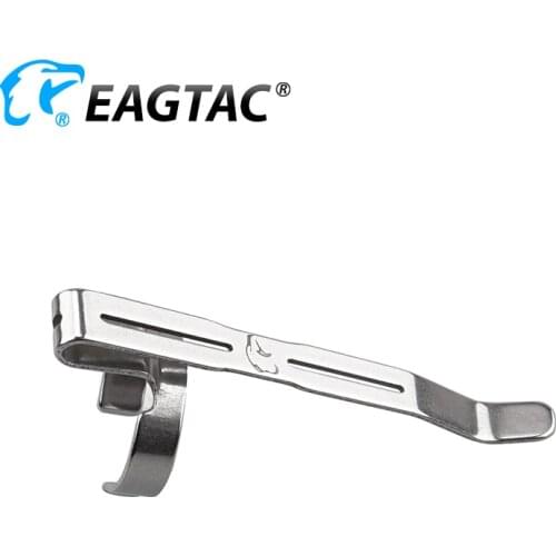 EAGTAC Stainless Steel Pocket Clip for LED Flashlight SKU3053