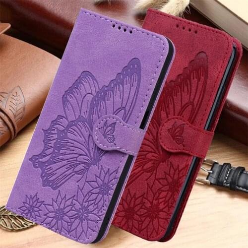 For Redmi Note 10 5G Case Wallet Coque For Xiaomi Redmi Note 10 Pro Max Flip Cover For Note10 4G 10S Case Butterfly Leather Capa