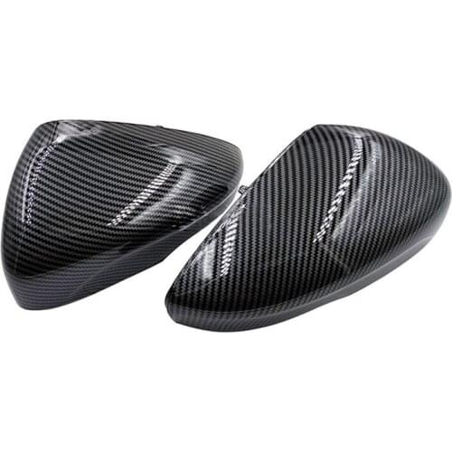Carbon Side Wing Mirror Covers For Ford Focus 2019 2020 2021 European Version LHD (Carbon Look) pair