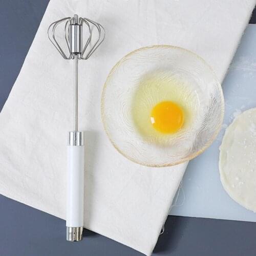 Kitchen Stainless Steel Household Semi-Automatic Egg Beater Whisk Cream Mixer Baking Tool Easy And Convenient Operated Tools