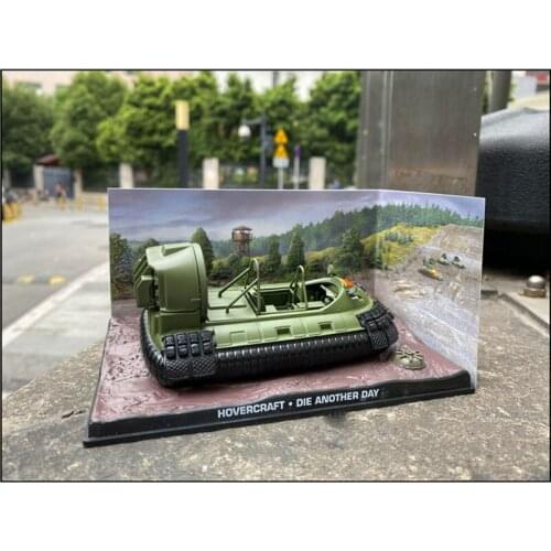 Diecast 1:43 Alloy Car Model 007 Series HOVERCRAFT DIE ANOTHER DAY Metal Model Toy Classic Collection Display Gift Decoration