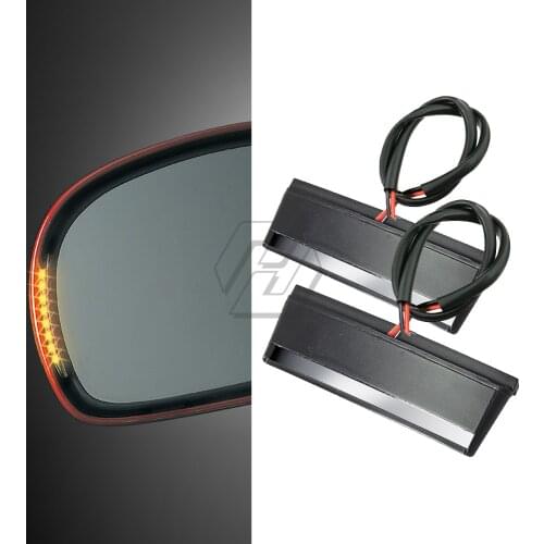 Motorcycle LED Mirror Light Case for Honda GOLDWING GL1800 2001-2017 (#7513)