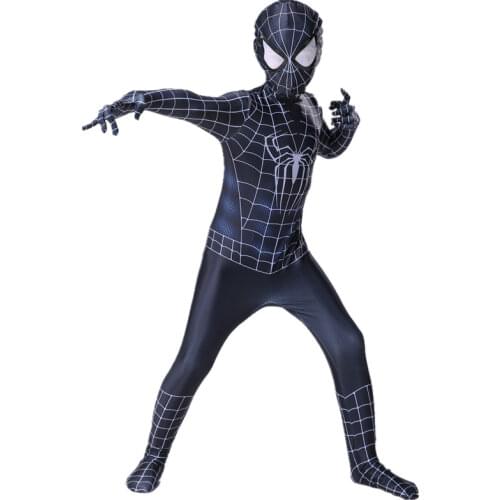 Marvel Superhero Spider-man Child Cosplay Costume, Halloween Costume, Child and Adult Superhero Bodysuit