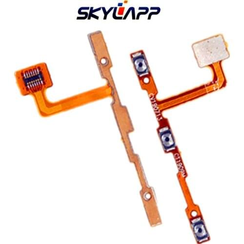 New Switch Power ON/OFF Side Key Button Flat Cable for Vivo Y7S Power / Volume Button Flex Ribbon Cable Free Shipping