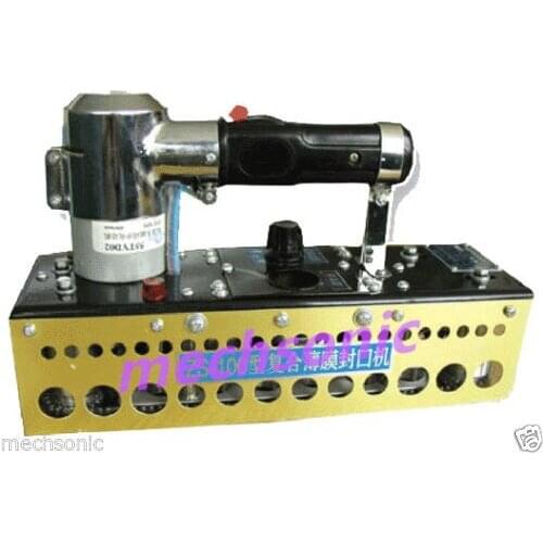 Portable continuous plastic bag sealing machine manual chain compound film seale H