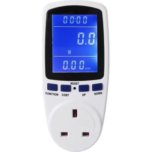 Portable Micro Electricity Usage Monitor Electrical Power Consumption Watt Meter Voltage Amp Tester Electricity Usage Power 85DA
