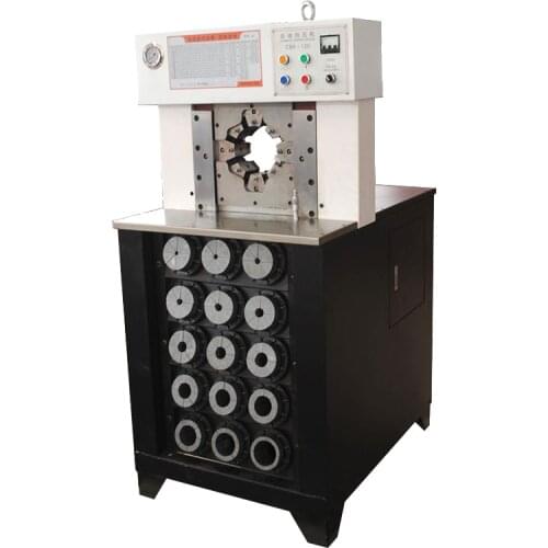 Super thin body 3 inch 4 inch hydraulic hose crimping machine
