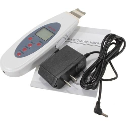 Ultrasonic Skin Scrubber Face Cleaning Acne Removal Facial Pore Cleaner Ultrasound Peeling Clean Tone Lift Beauty Cleansing Tool