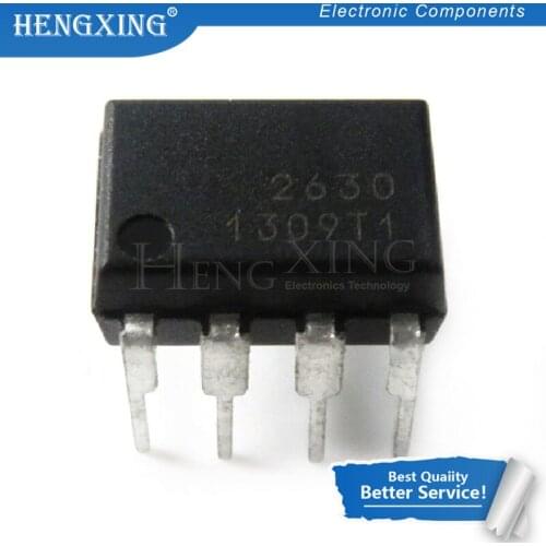10pcs/lot HCPL2630 F2630 2630 DIP-8 In Stock