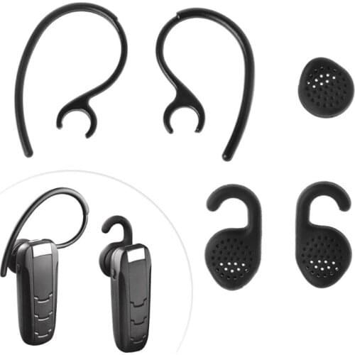 3Pcs Ear Bud Gel Earbud Tip And 2Pcs Ear Hook Loop For Jabra EXTREME 2 /EXTREME