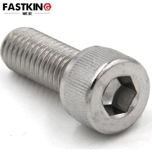 25Pcs ANSIB18.3SH 3/8-16 US 304 A2 Stainless Steel Hex Hexagon Socket Cap Allen Head Screw Bolt
