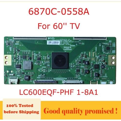 6870C-0558A TCON Board LC600EQF-PHF 1-8A1 60 inch board Original Logic Board V15 60UHD 120HZ Control Ver 0.6