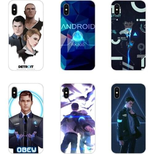 Detroit Become Human For Samsung Galaxy S4 S5 MINI S6 S7 edge S8 S9 S10 Plus Note 3 4 5 8 9 Accessories Phone Cases Covers
