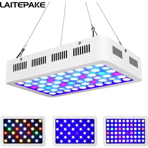 600W LED Aquarium Dual mode Light Full Spectrum for Grow Coral Reef Marine Fish Tank LPS/SPS