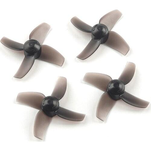 Happymodel Mobula7 40mm 4-Blade PC Propeller CW CCW 1.0mm for FPV Tinywhoop 716 720 8520 Brushed 0603 0703 0802 Brushless Motor