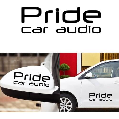 Creative Pride Car Audio Stickers For Cars Car Styling Car Window Bumper Truck Decal Vinyl Waterproof Car Sticker Graphics