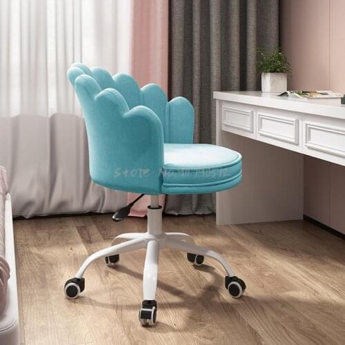 Computer chair office chair comfortable sedentary comfortable bedroom chair swivel chair home leisure net red dormitory makeup