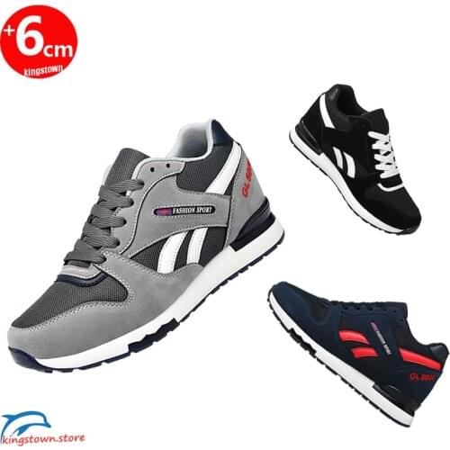 Shoes Men Heightening Shoes Elevator Shoes Increasing Height Shoes Men High Heel 8CM Higher Sneakers Sport